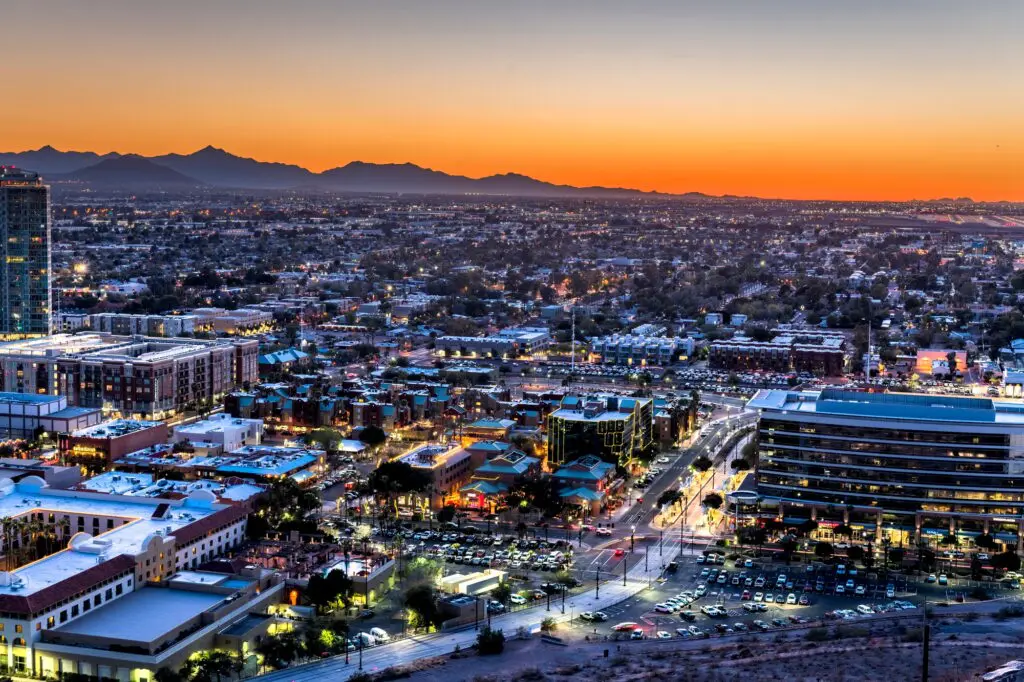 Phoenix Arizona City Overlook