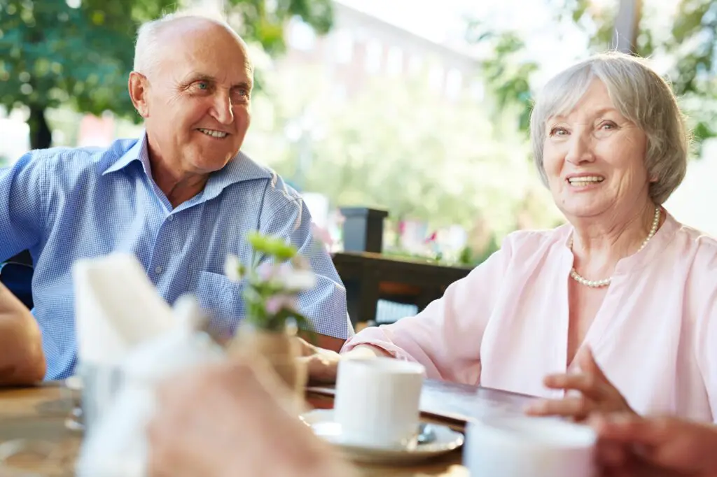 Friendly seniors