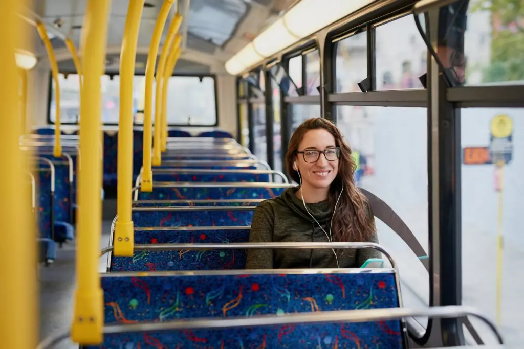 This bus takes me everywhere