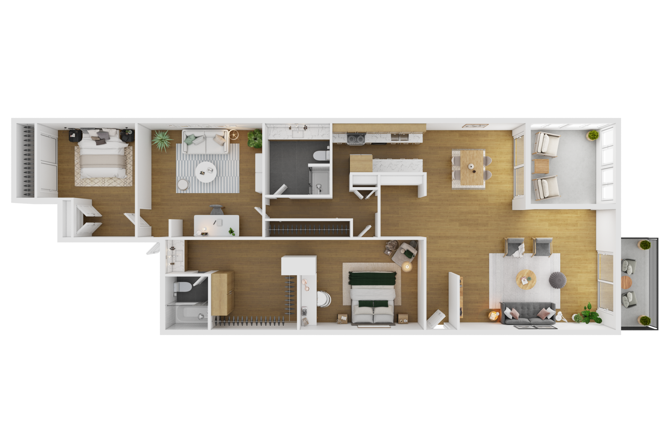 * Sun-room is now a Formal dining room